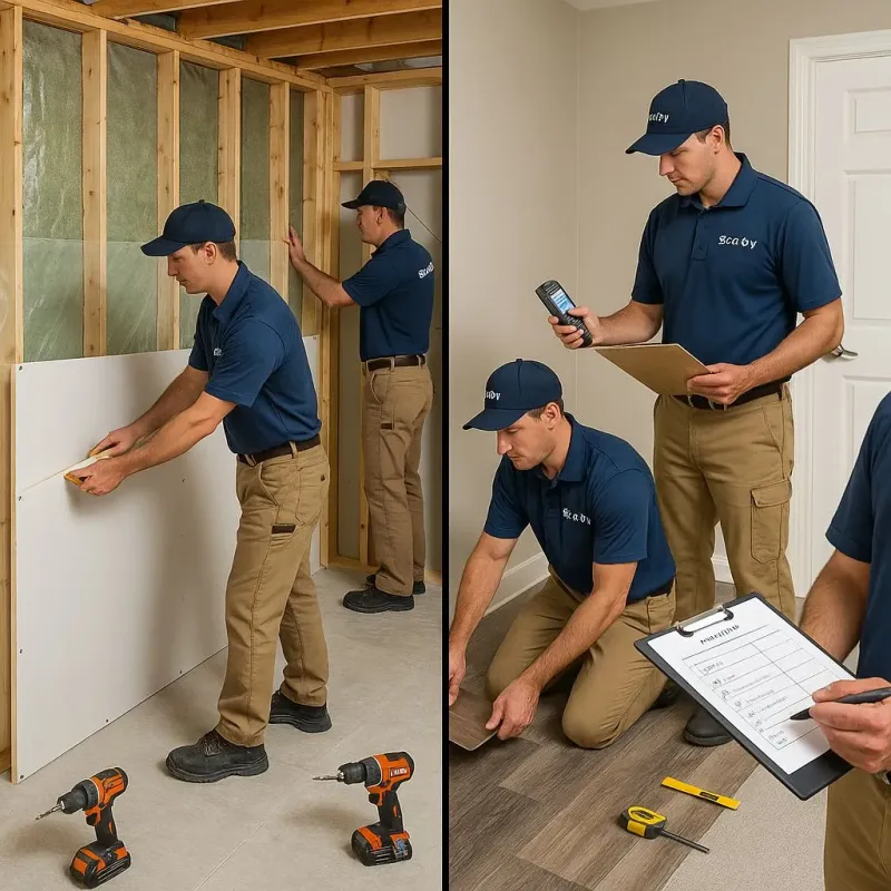 Repairs and Reconstruction process in Fairhaven, MA