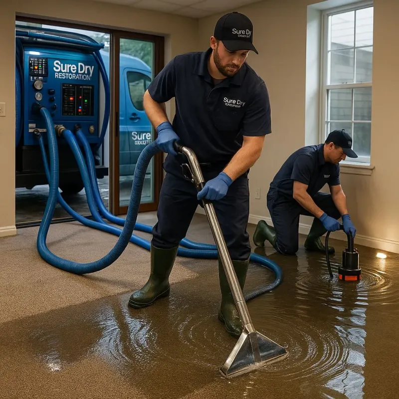 Water Extraction and Removal process in Fairhaven, MA